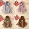 Thin Chiffon Scarf Leopard  Printing Female Wrap Shawls New Wrap Hijab