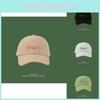 Cotton Casual Baseball Cap With Trendy Embroidery For Sports Beach And Streetwear