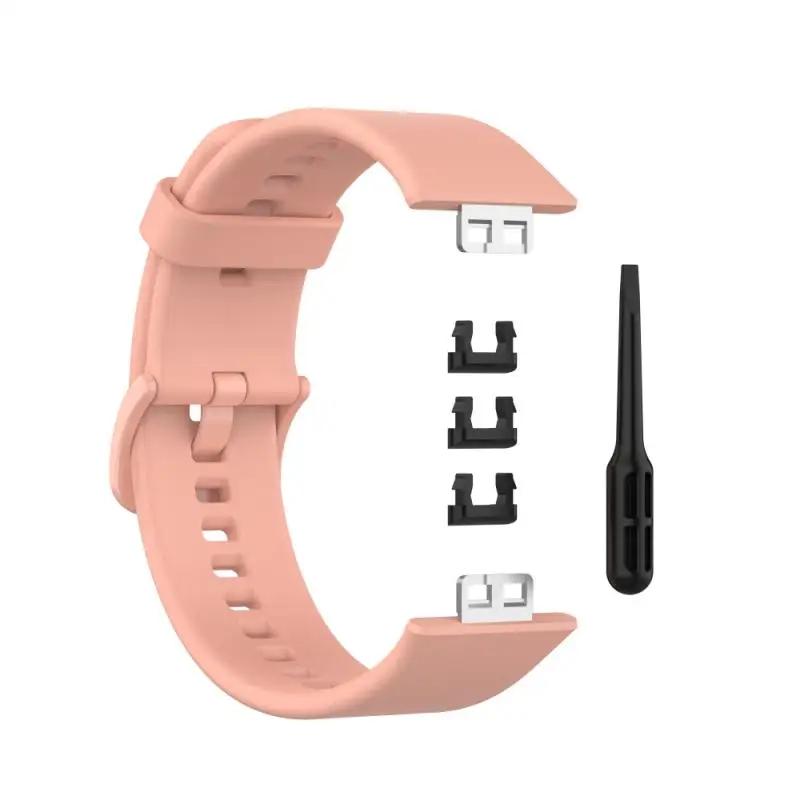 Silicone Band For Huawei Watch Fit Strap Smartwatch Accessories Replacement Wrist Bracelet Correa Huawei Watch Fit 1 Gift Strap
