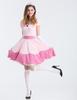 Mario super marie fairy tale princess cosplay pink princess uniform seduction cosplay