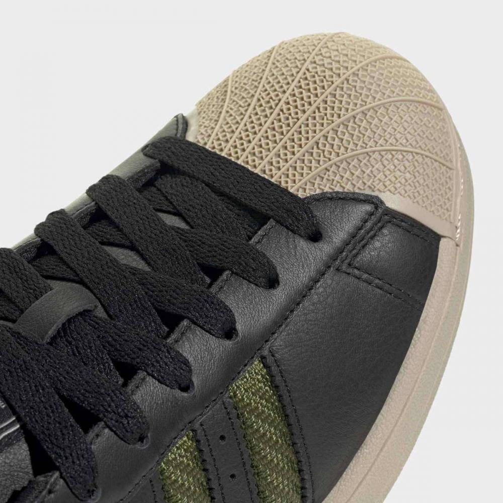 adidas Сетка 3 Полоски Металлические Люверсы Superstar 2 Jq3182