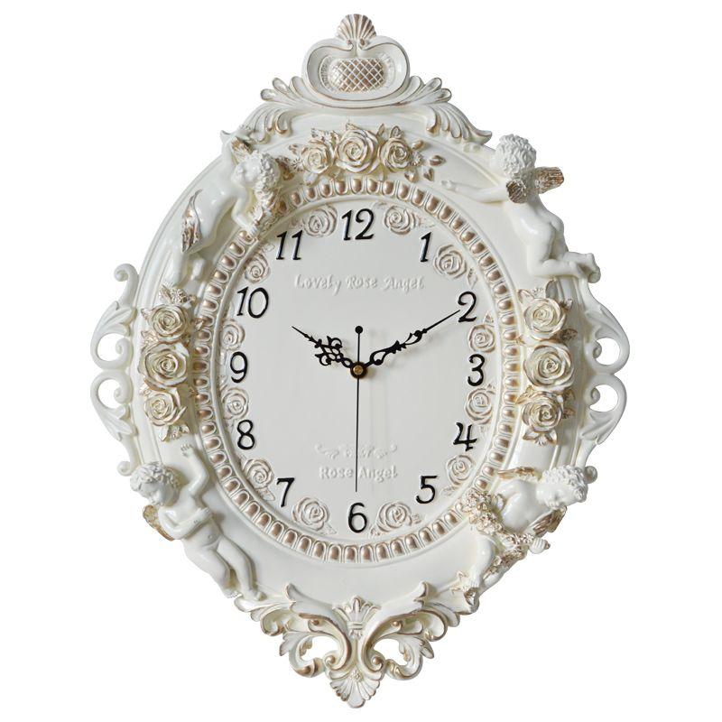 Ретро настенные часы для гостиной, простые модные настенные часы для спальни, бесшумные кварцевые часы, современные часы