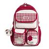 Schoolbag new schoolbag high value dopamine cute female backpack campus middle and high school students large capacity backpack pain bag