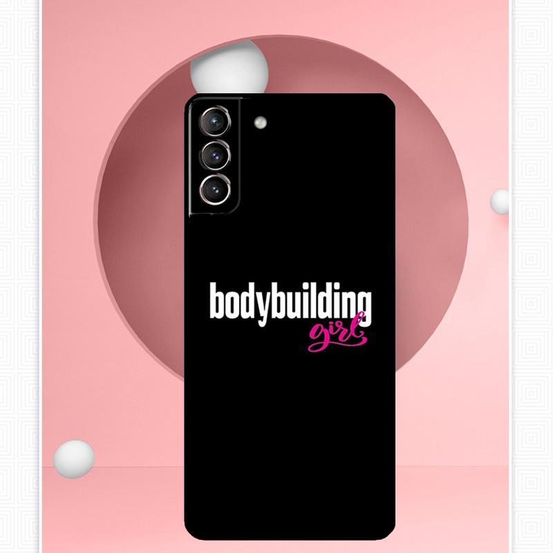 Чехол для тренажерного зала для фитнес-девушки для Samsung Galaxy S24 S23 Ultra S22 S20 FE S21 FE Note 10 20 S8 S9 S10 Plus