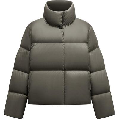 Женский короткий пуховик с высоким воротником TW236362