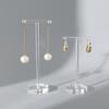 Stud Earrings Display Stand Convenient Transparent Stable Heavy Duty Drop Jewelry Holder for Store
