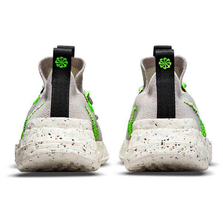 Nike Кроссовки унисекс Space Hippie 01 Electric Green Vast-Grey Black White DJ3056-004