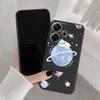 Cat Soft Silicone Case For Samsung A55 A35 M35 S24 Redmi Note 13 Pro 13C 14 Xiaomi Poco C65 iPhone 15 Huawei Honor 200 Realme Camera Shockproof Cover