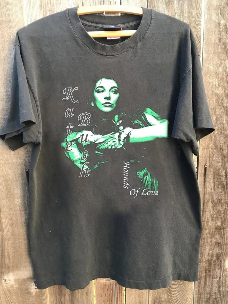 Kate Bush Hounds Of Love charcoal Short sleeve T shirt Unisex Unisex T-Shirt