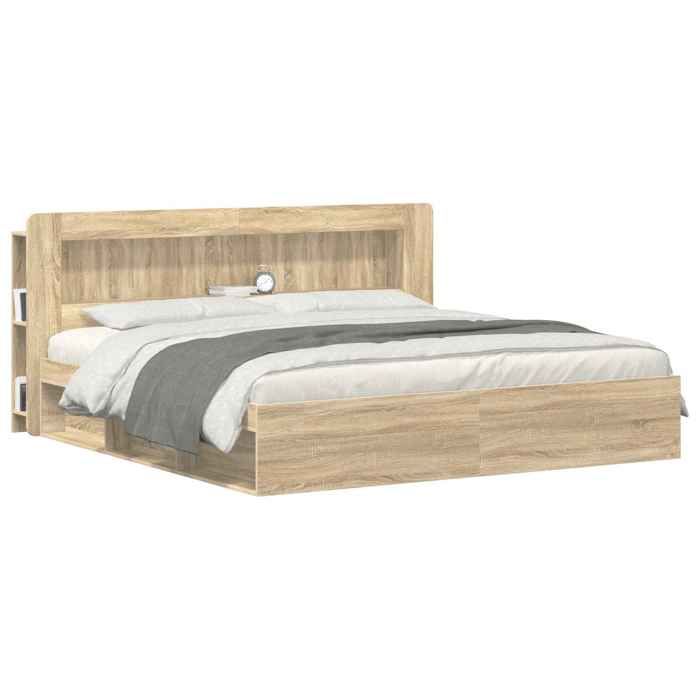 Maison Exclusive - Cabinet de Tête de Lit Chêne Sonoma Bois d’ingénierie