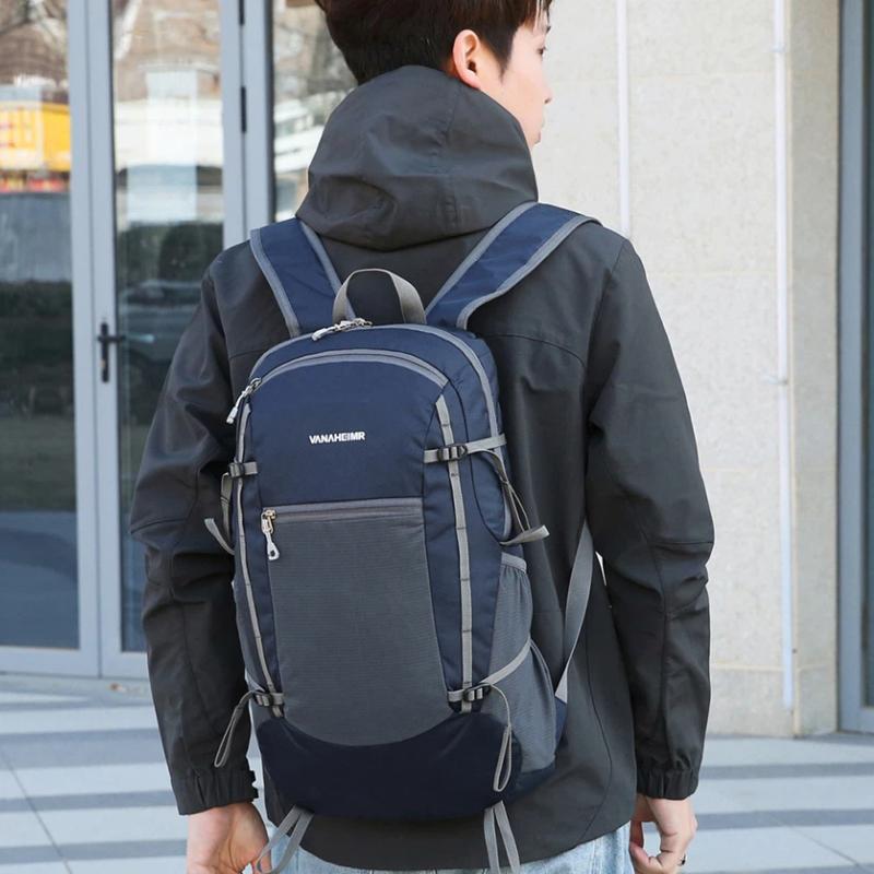 Foldable Multi-functional Outdoor Lightweight Hiking Backpack, Folding Backpack, Travel Water-resistant Daily Backpack