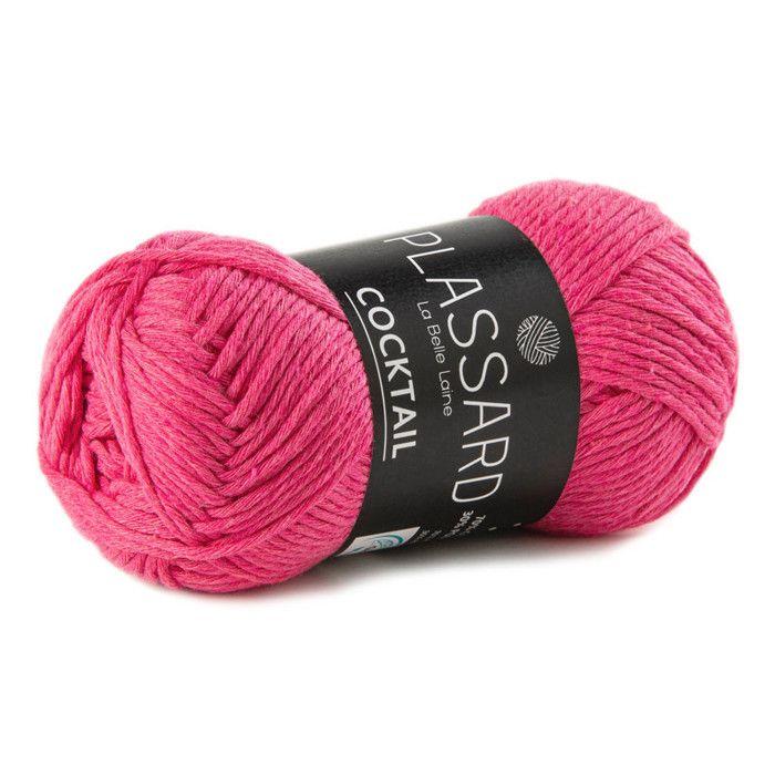 Fil d'été recyclé Cocktail Rose fuchsia 34