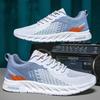 Men's Sneakers Summer Mesh Breathable Walking Shoes 2024 Fashion Breathable Knit Sport Shoes for Men