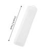3 pcs Dustproof Lid Makeup Brush Organizer Reusable Clear Storage Case Cosmetics Storage Box  Travel