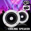 5,2 дюйма 60 Вт Круглые Потолочные Встраиваемые Акустические Системы для Дома Динамик Скрытого Монтажа