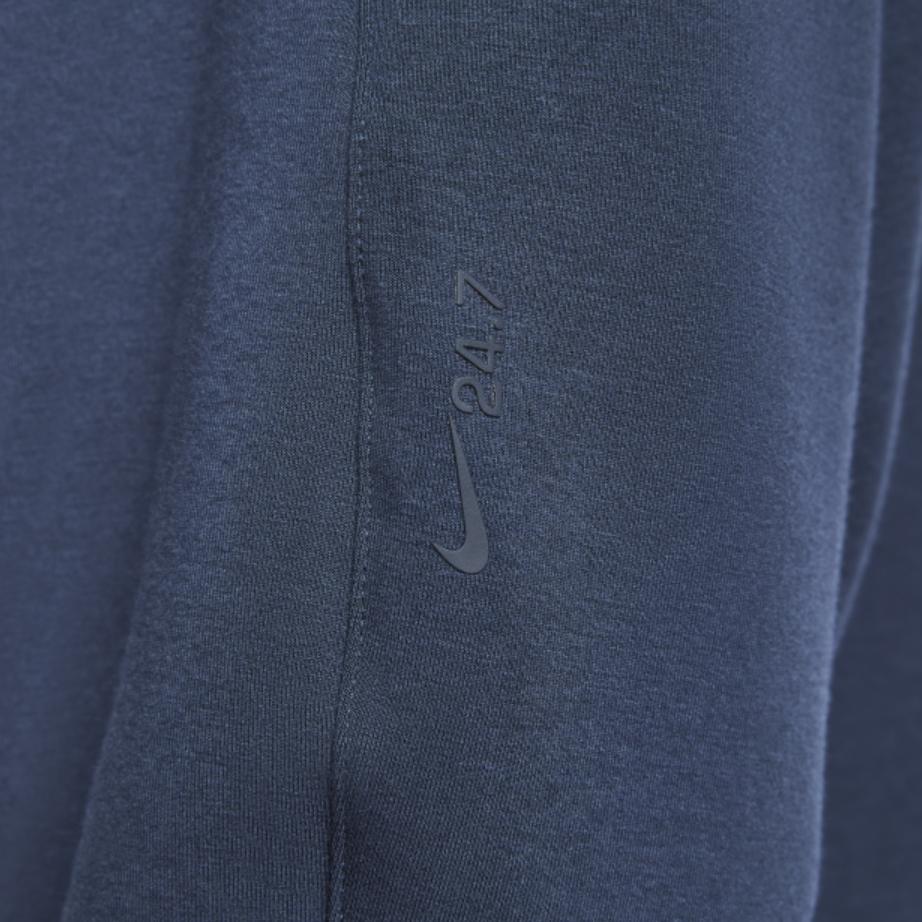 Nike Dri-Fit 24.7 Серия Повседневная Простая Толстовка с круглым вырезом и длинными рукавами Мужская Толстовка Обсидиан Темно-синий-Черный HQ6965451