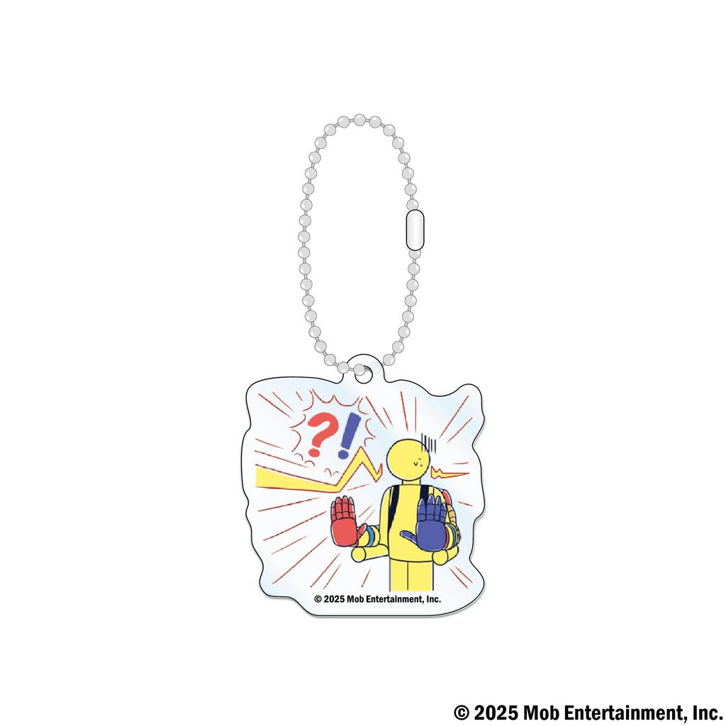 [Официально лицензированный продукт] Poppy Playtime Коллекционный акриловый брелок-подвеска Том 1 (Штамповый узор) коробка