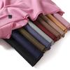 110x110cm Square Scarf - 100% Viscose Basic Style Versatile Headscarf Shawl for Women Warmth Solid Color Suitable Muslim Hijab