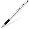 Перьевая ручка Cross F Fine Point Century 2 Four Scuderia Ferrari Polished Chrome, оригинальный импортный продукт FR0086-121FS, двойного назначения