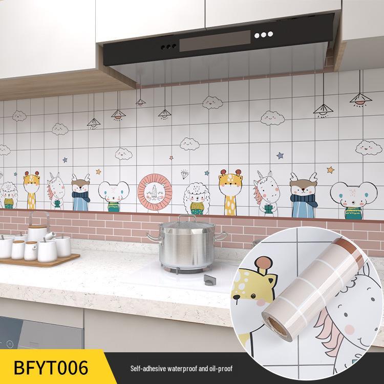 Маслостойкие и водостойкие наклейки на стену кухни: Обои для плиты против плесени, устойчивые к высоким температурам