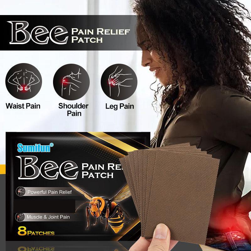 Sumifun Bee Venom Patch Knee Lumbar Cervical Patch Pain Relief Patch