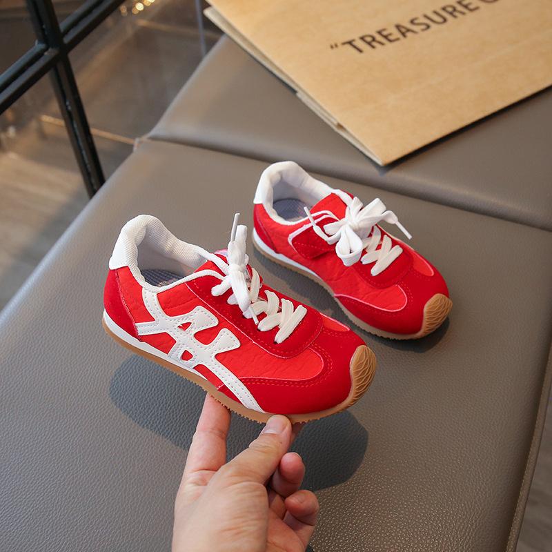 Детские кроссовки Forrest Gump 2025 новые дышащие повседневные кроссовки для девочек весна-осень спортивная обувь для мальчиков сетчатые кроссовки для детей среднего и старшего возраста