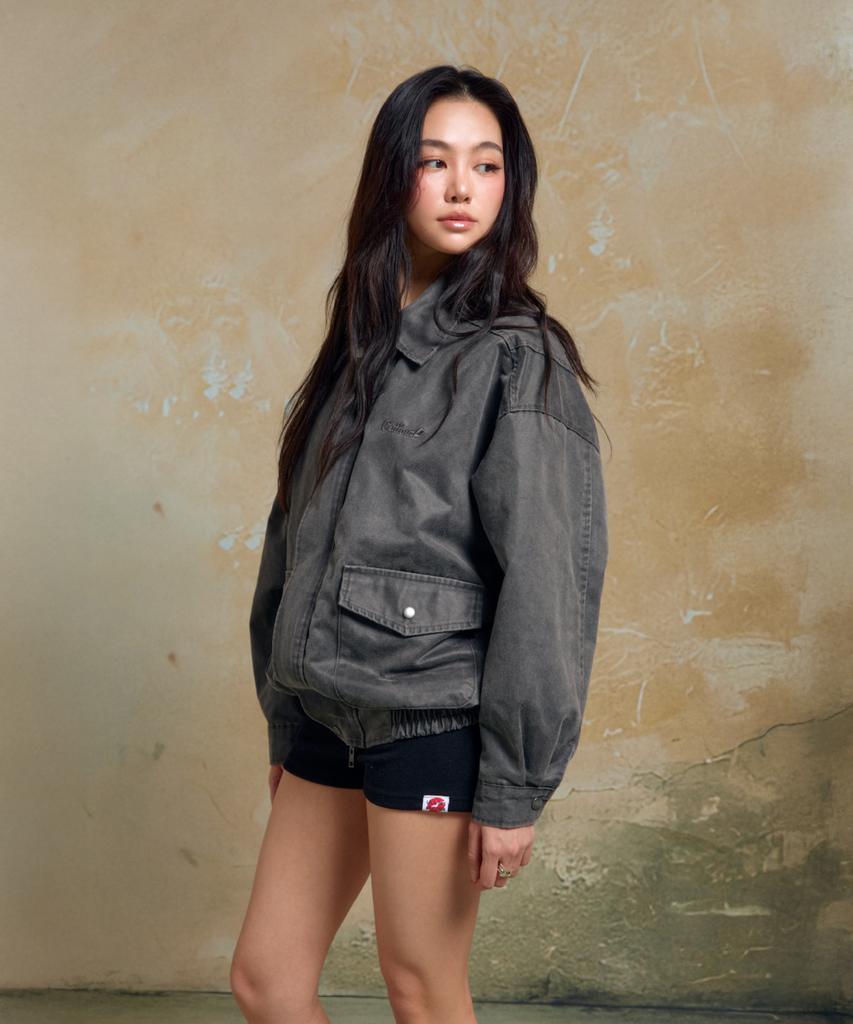 CONY Callout Washed Jacket / Grey