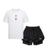Спортивные комплекты Li Ning Мужские с круглым вырезом Умеренные GKMB-YHST191+LSKT607