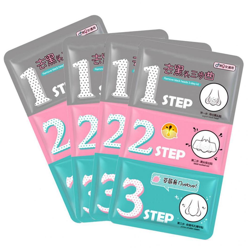 1 Bag Pig-nose Nose Mask Blackhead Pore Cleanser Face Care Cosmetic Beauty Tool Skin Care