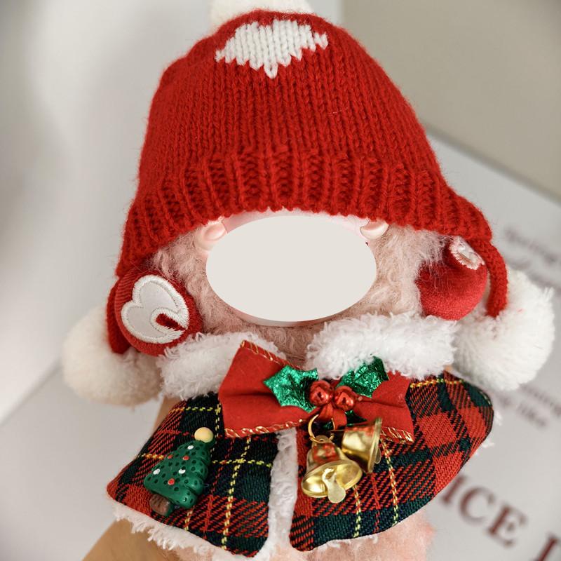 [Cloth Only] SP Doll Clothes New Year Set Fortune Abounds 17cm Baby Clothes Luminous Weave Garden Series Doll Christmas Set