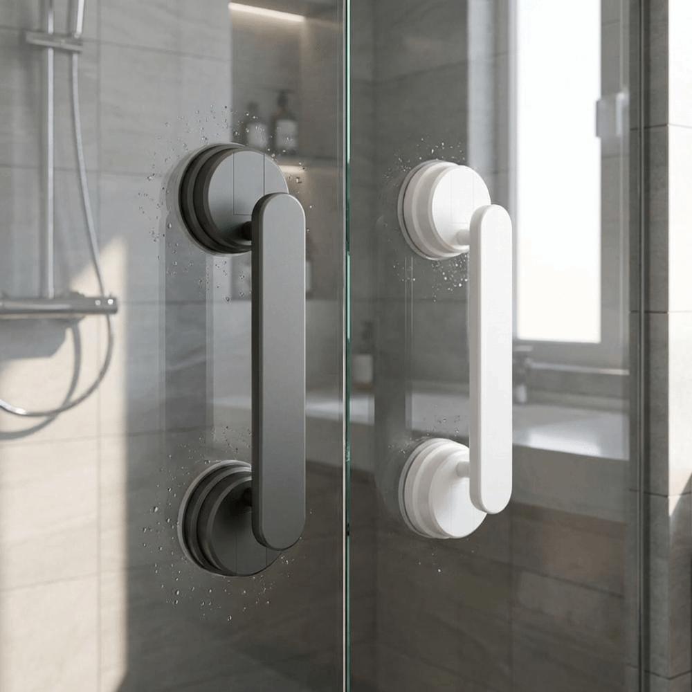 1/2Pcs Anti-slip Suction Cup Door Handle Removable Wardrobe Door Handle Refrigerators