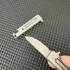 Новый мини-стальной нож, удобный острый складной нож, многофункциональный нож для распаковки ключей на открытом воздухе
