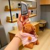 Small Size Simulation Doll Capybara Plush Pendant Soft Plush Toy Keychain  Birthday Gift