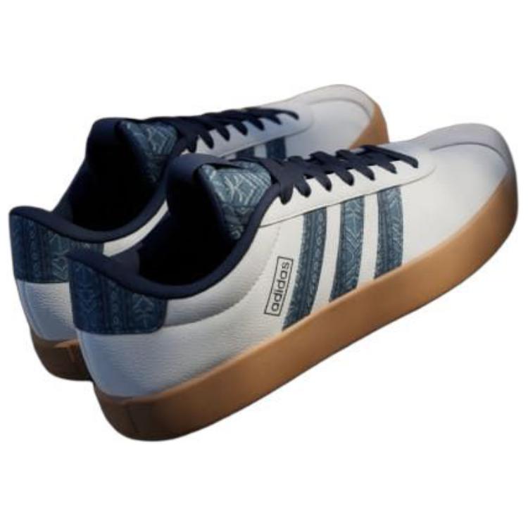 Новые женские Adidas Vl Court 3.0 Off White Night Indigo Gum IH4809
