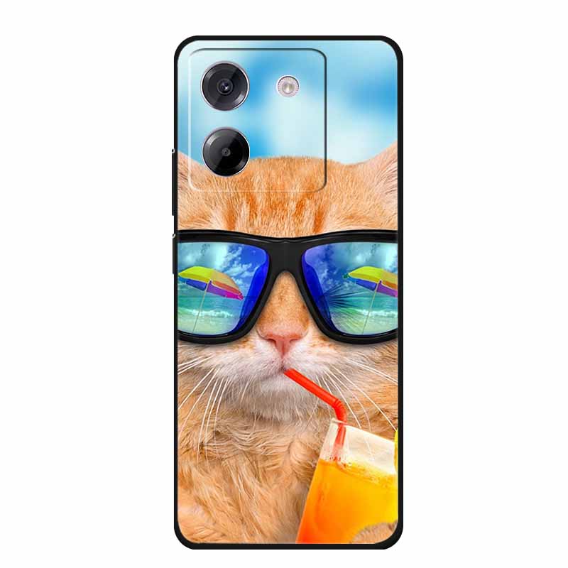 Чехол для Poco M7 Pro 5G M 7 Pro Чехол Черный Силиконовый Мягкий Задний Чехол для Xiaomi Poco M7 Pro Чехлы для Телефона Чехол M7Pro 6.67"