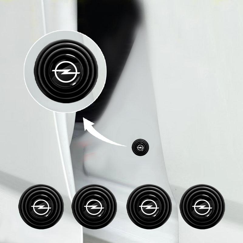 Car Door Anti-Collision Silicone Pads Shock Absorber Gasket Suitable For Opel Crossland Crossland-X Mokka Combo Cascada Monza