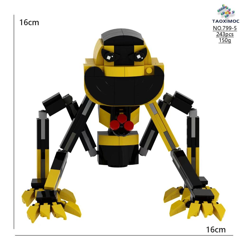 Poppy3 Улыбающиеся существа: Строительные блоки Sleepy Cat