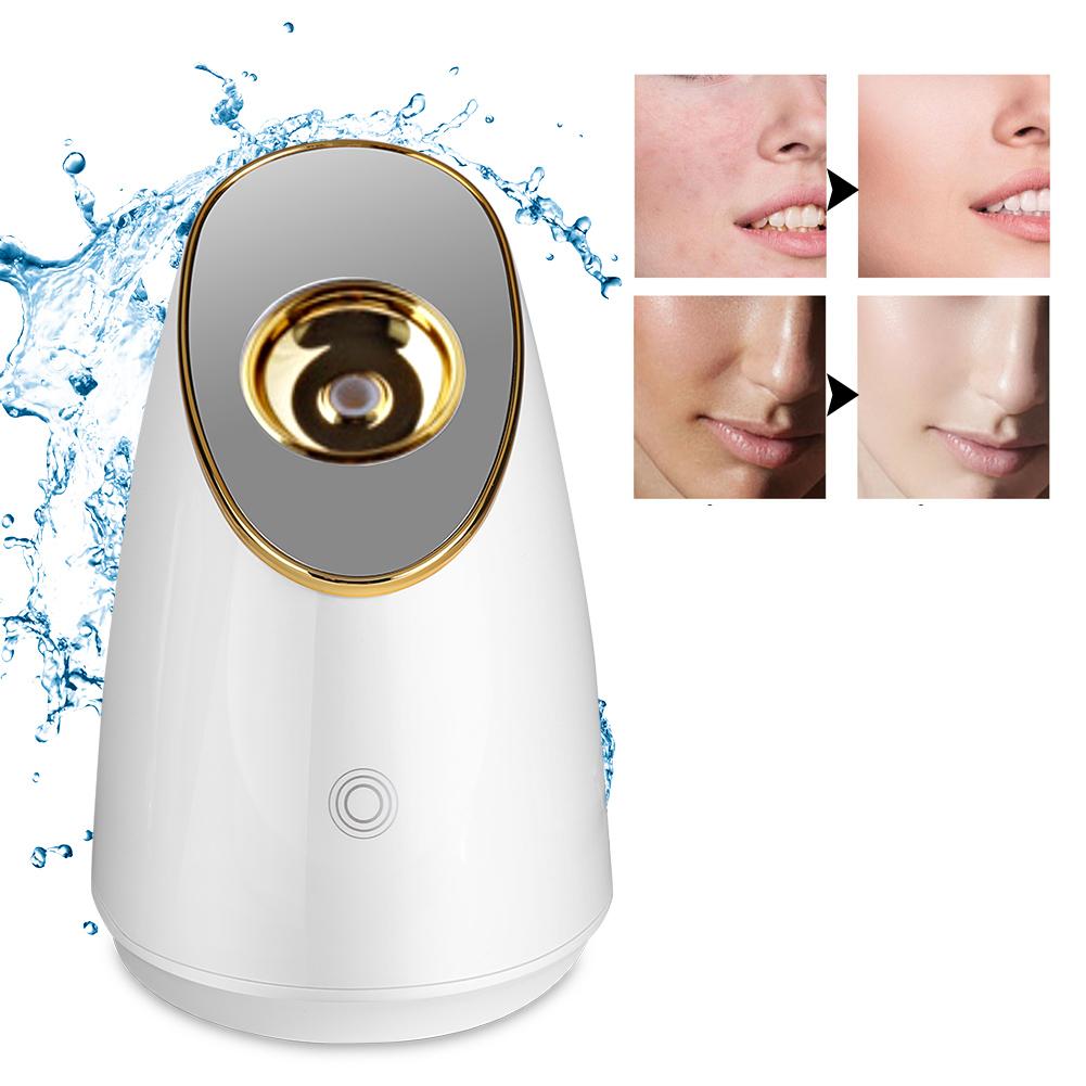 100 мл паровой аппарат для лица Nano Steam SPA Spray увлажняющий спрей для лица увлажнитель красоты инструмент Gold EU