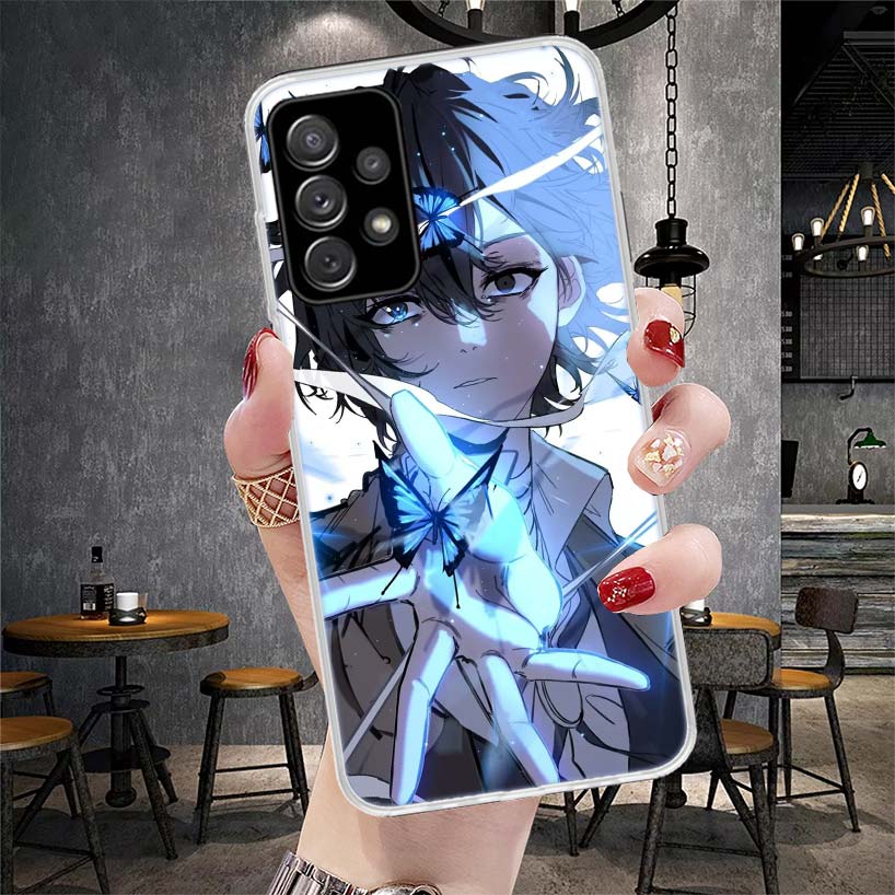 Bungo Stray Dogs Чехол для телефона Дазай для Samsung Galaxy A12 A22 A32 A52 A72 A02S A51 A50S A71 A70 A31 A20S Note 20 Ultra S10 A10S G