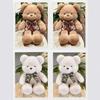 Teddy Large Brown Bear Plush Toys Short Cute Cartoon Kids Collectors Gift Doll