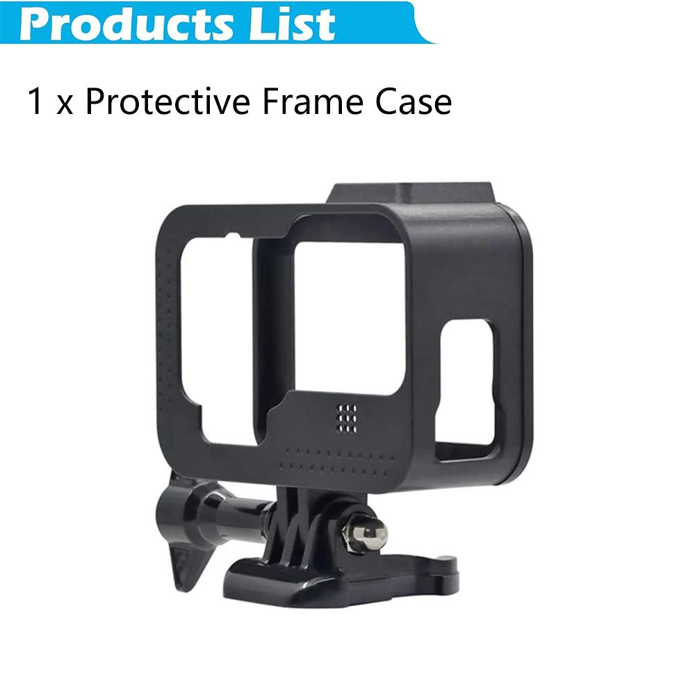 Пластиковый каркас-крепление для камеры GoPro Hero 13 12 11 10 9 Black, Защитный чехол с креплением «холодный башмак» для влога, заполняющего света, микрофона