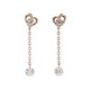 Pinky Dianne Silver Cubic Zirconia Earrings VPRPD52227 &