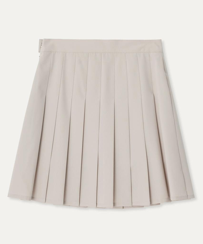 Mayol Pleated Skirt_Beige