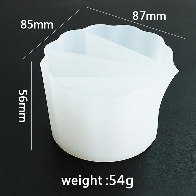 1шт силиконовые раздельные стаканчики для заливки красок акриловая краска стаканчик для заливки 5 каналов разделитель