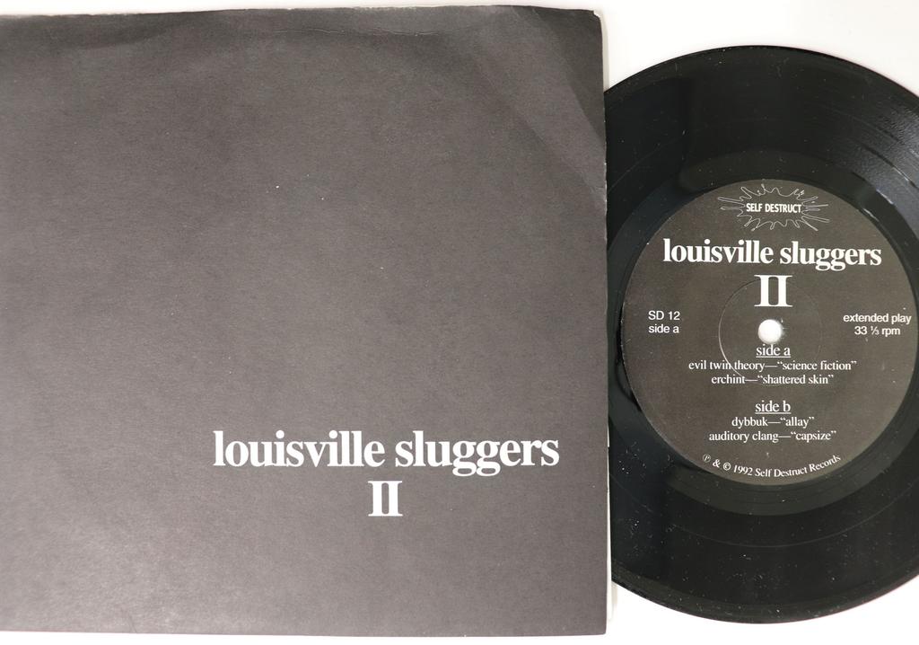 7inch Record VARIOUS - Louisville Sluggers II SD12 SELF-DESTRUCT 1992 US Rock Used