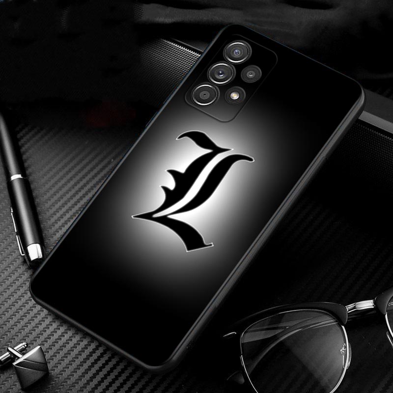 Чехол для Samsung GALAXY A51 A71 A41 A31 A13 A11 A01 A72 A52 A32 A22 A52s A21s A02s A03 A12 Аниме Death Note Рюк Ягами Лайт