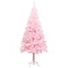 Day and Night - Day and Night Artificial Christmas Tree with Pink PVC Support 120 Cm
