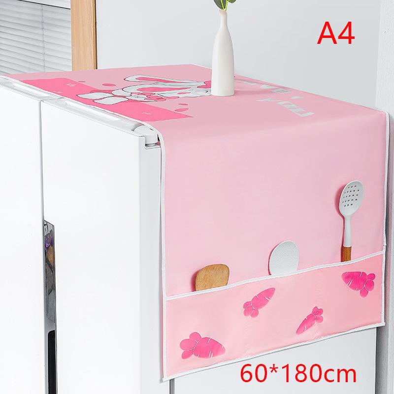 Чехол для стиральной машины холодильника, тканевый чехол от пыли, маслостойкий чехол для хранения вещей в доме, чехол для холодильника, полотенце