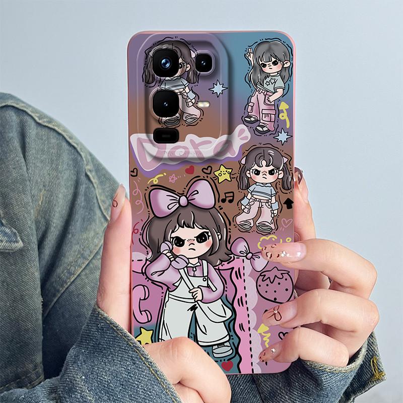 For Infinix Note 50s 5G Phone Case Astronaut Cartoons Back Cover X6870 Funda Soft Liquid Silicone Camera Protection Bumper Coque