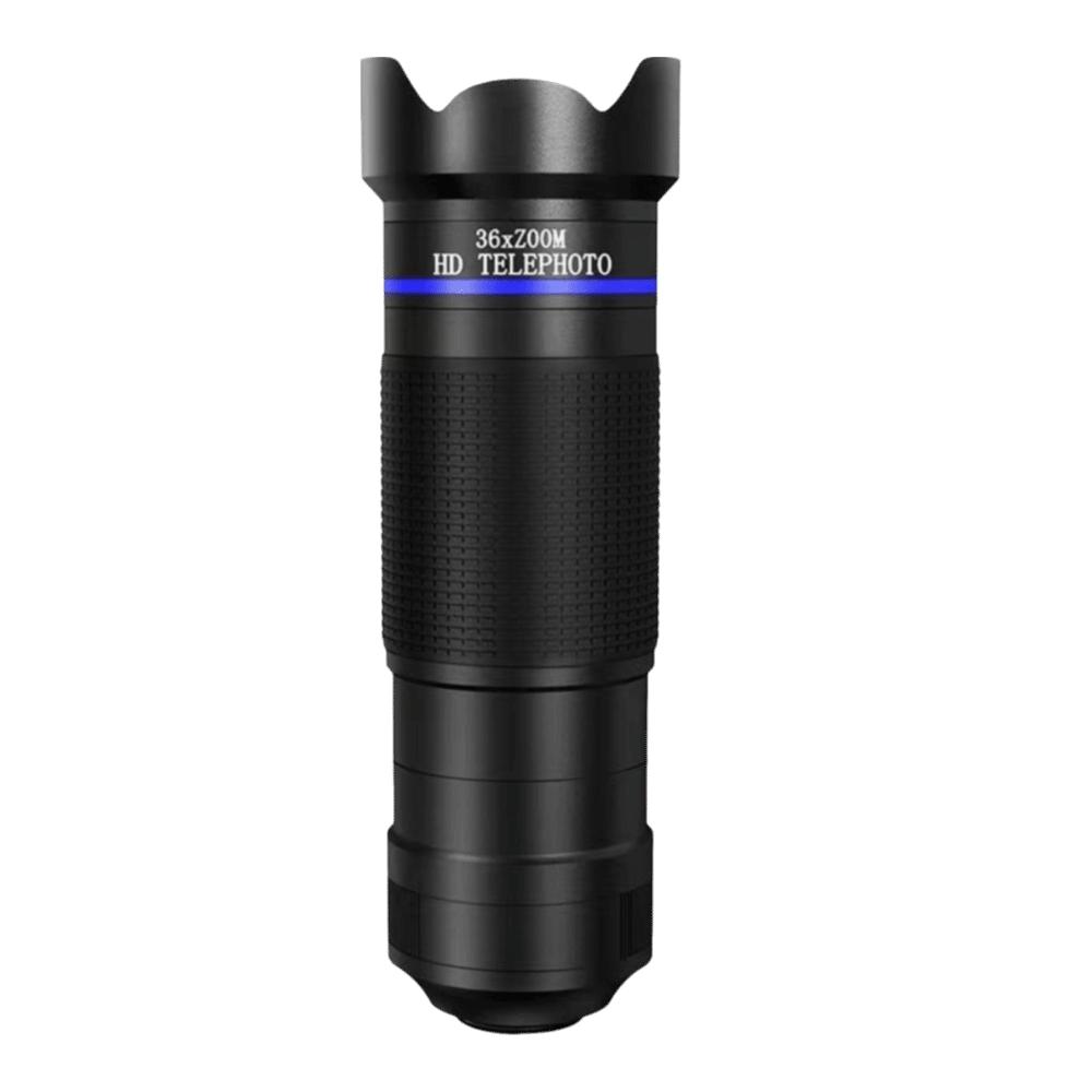 1set Large Aperture Phone Camera Lens Kit 36X Zoom Ultra Wide Angle Lens Outdoor Viewing